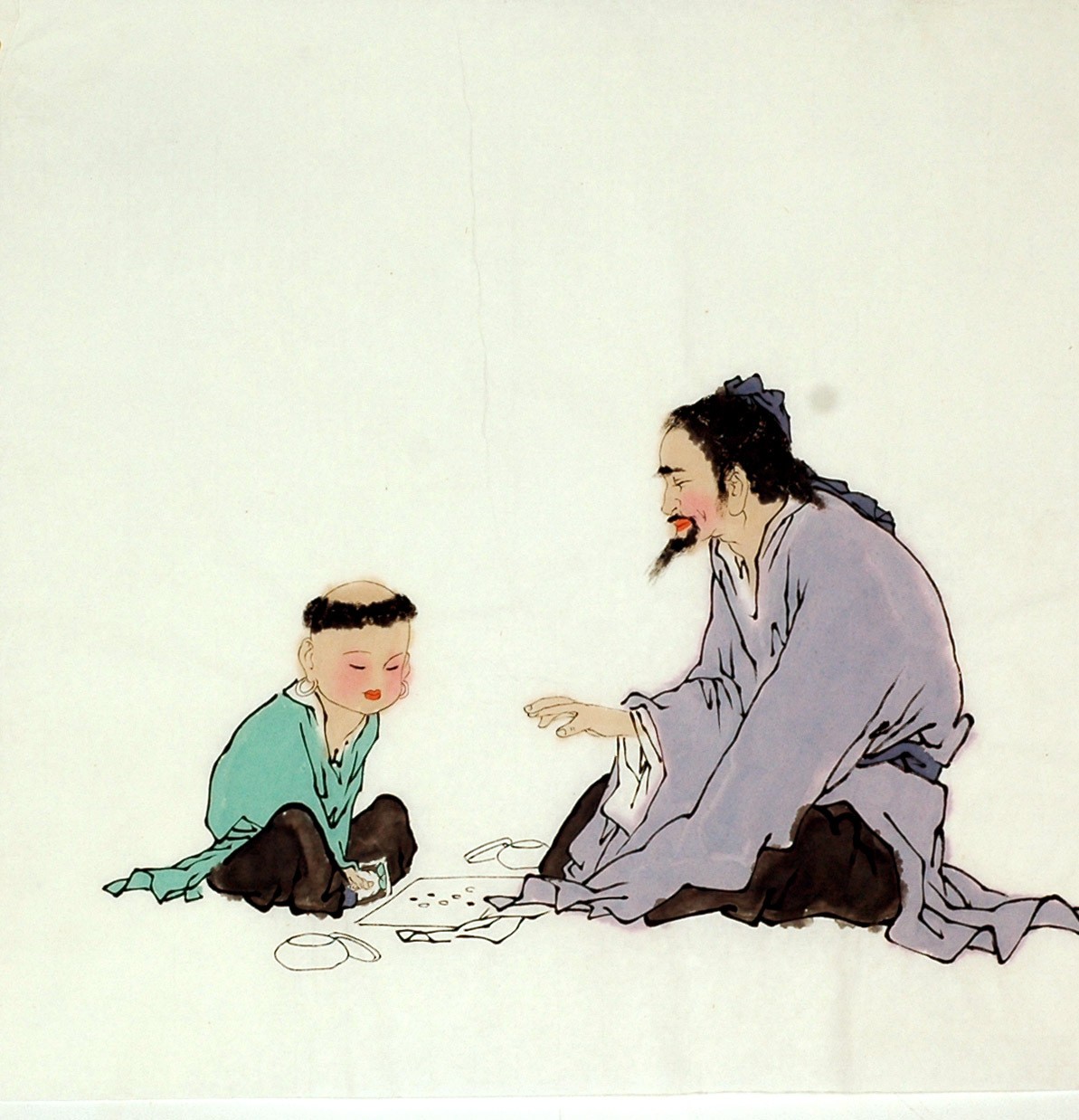 Chinese Figure Painting - CNAG008912