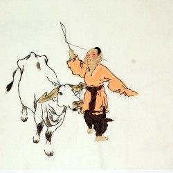 Chinese Figure Painting - CNAG008915