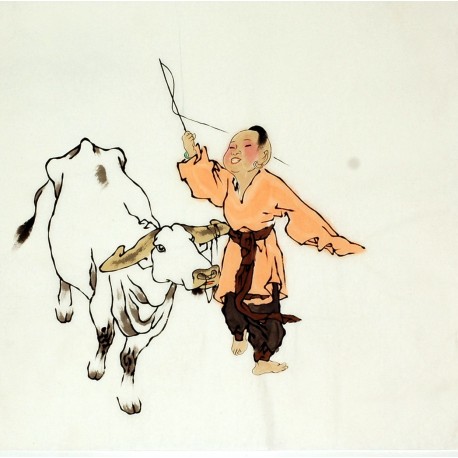 Chinese Figure Painting - CNAG008915