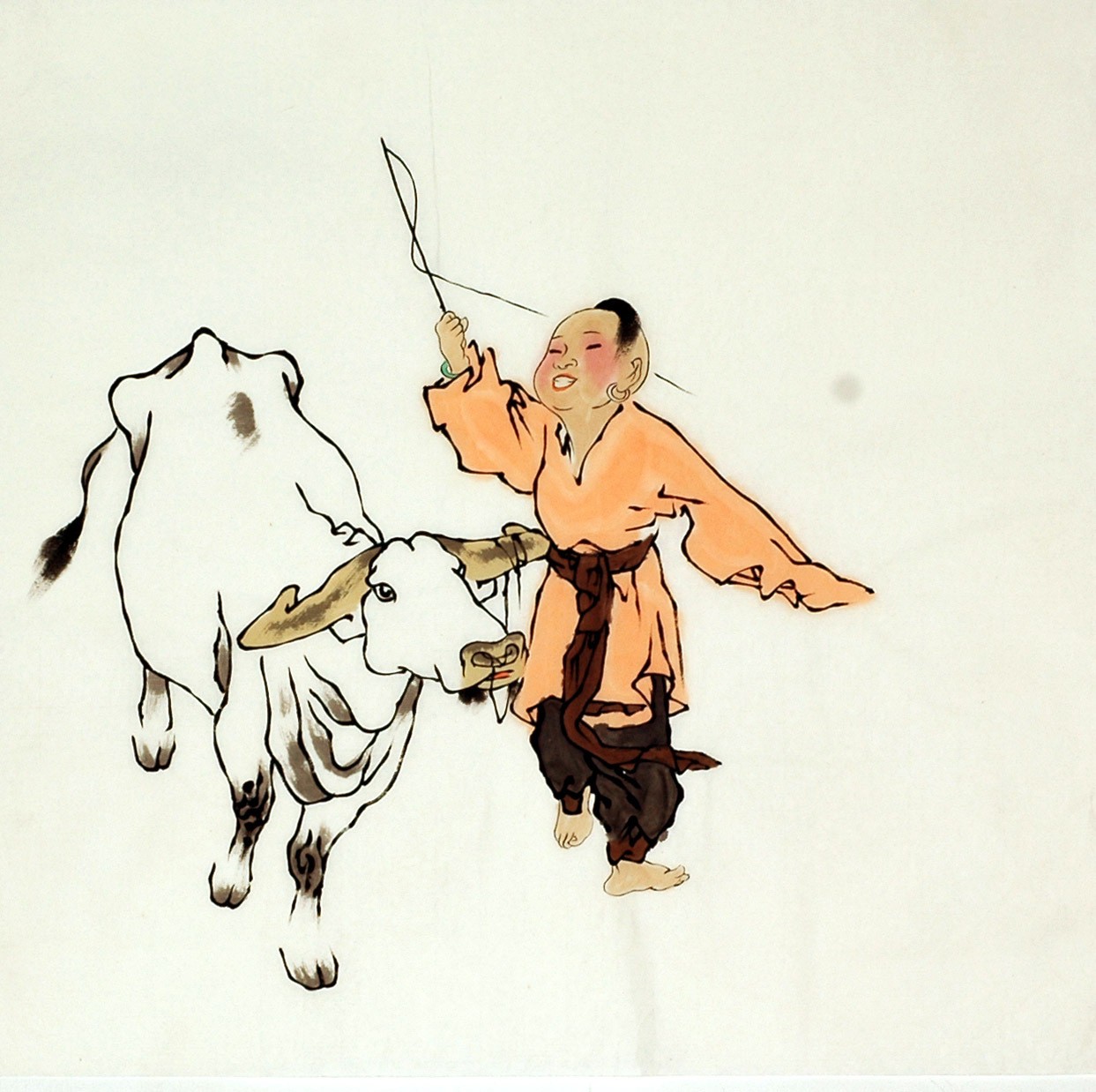 Chinese Figure Painting - CNAG008915
