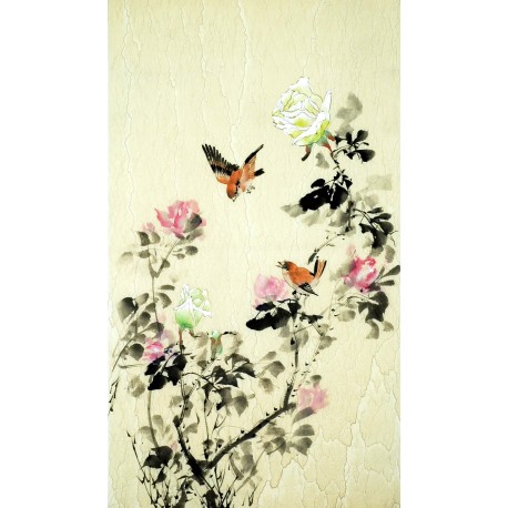 Chinese Flowers&Trees Painting - CNAG008925