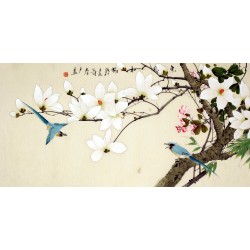 Chinese Flowers&Trees Painting - CNAG008929