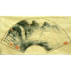 Chinese Landscape Painting - CNAG008939