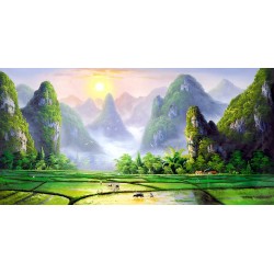 Chinese Landscape Painting - CNAG009027
