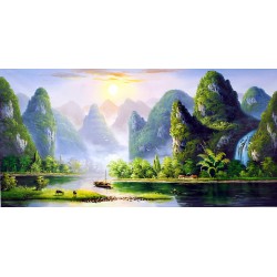 Chinese Landscape Painting - CNAG009028
