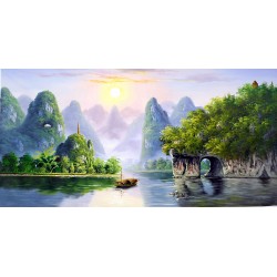 Chinese Landscape Painting - CNAG009029