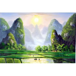 Chinese Landscape Painting - CNAG009030