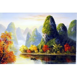 Chinese Landscape Painting - CNAG009031