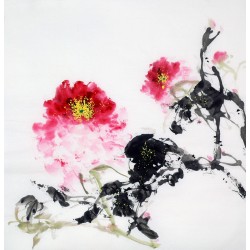 Chinese Peony Painting - CNAG009042