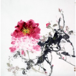 Chinese Peony Painting - CNAG009043