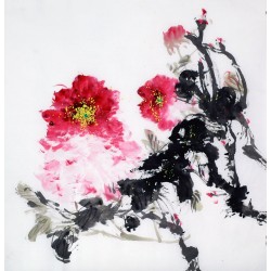 Chinese Peony Painting - CNAG009044