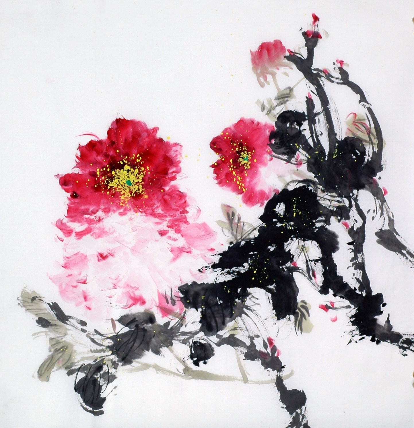 Chinese Peony Painting - CNAG009044