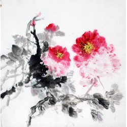 Chinese Peony Painting - CNAG009046