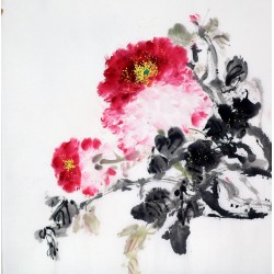 Chinese Peony Painting - CNAG009050