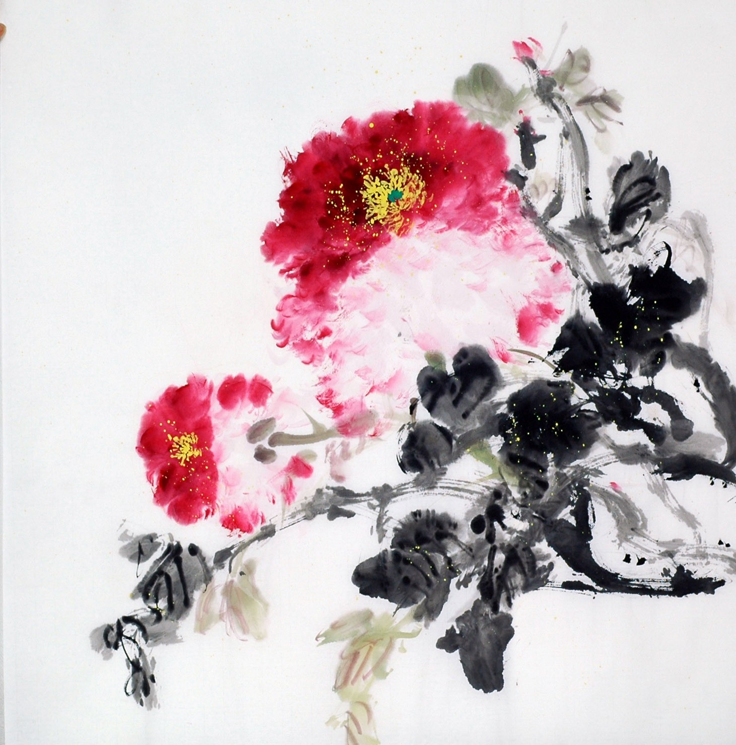 Chinese Peony Painting - CNAG009050