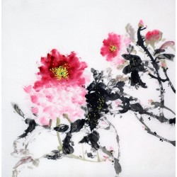Chinese Peony Painting - CNAG009054