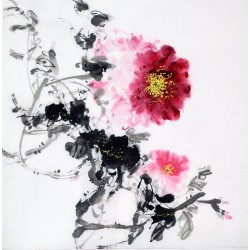 Chinese Peony Painting - CNAG009055