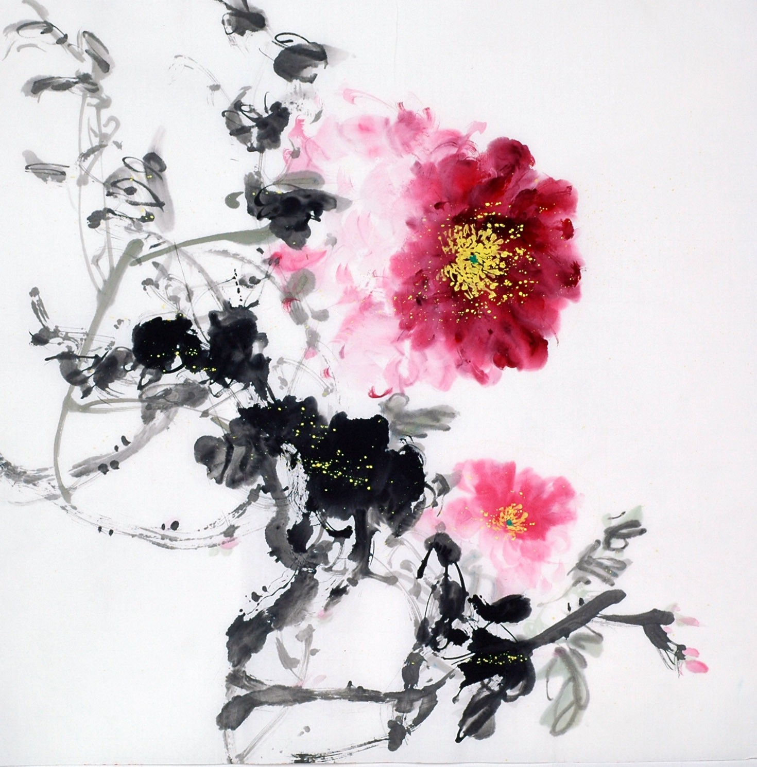 Chinese Peony Painting - CNAG009055