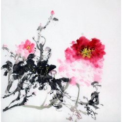 Chinese Peony Painting - CNAG009056
