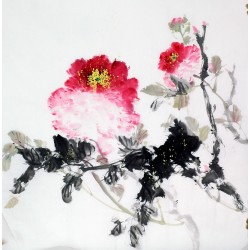 Chinese Peony Painting - CNAG009058