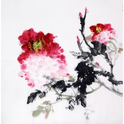 Chinese Peony Painting - CNAG009059