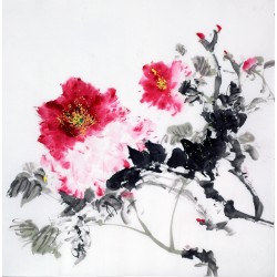 Chinese Peony Painting - CNAG009061