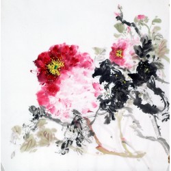 Chinese Peony Painting - CNAG009062