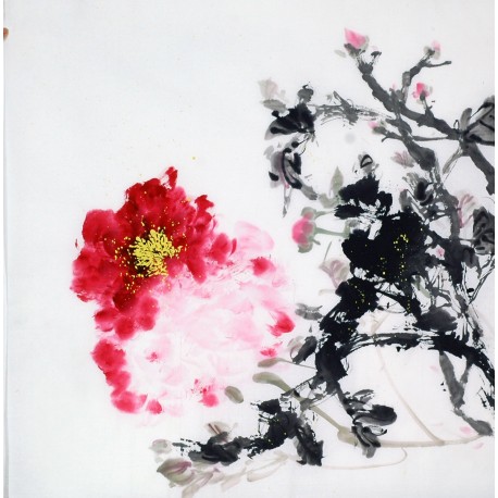 Chinese Peony Painting - CNAG009063