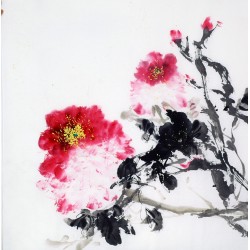 Chinese Peony Painting - CNAG009064