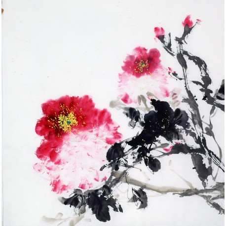 Chinese Peony Painting - CNAG009064