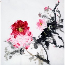 Chinese Peony Painting - CNAG009065