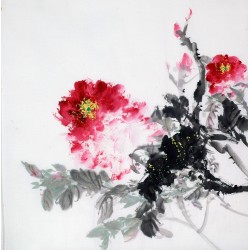 Chinese Peony Painting - CNAG009069
