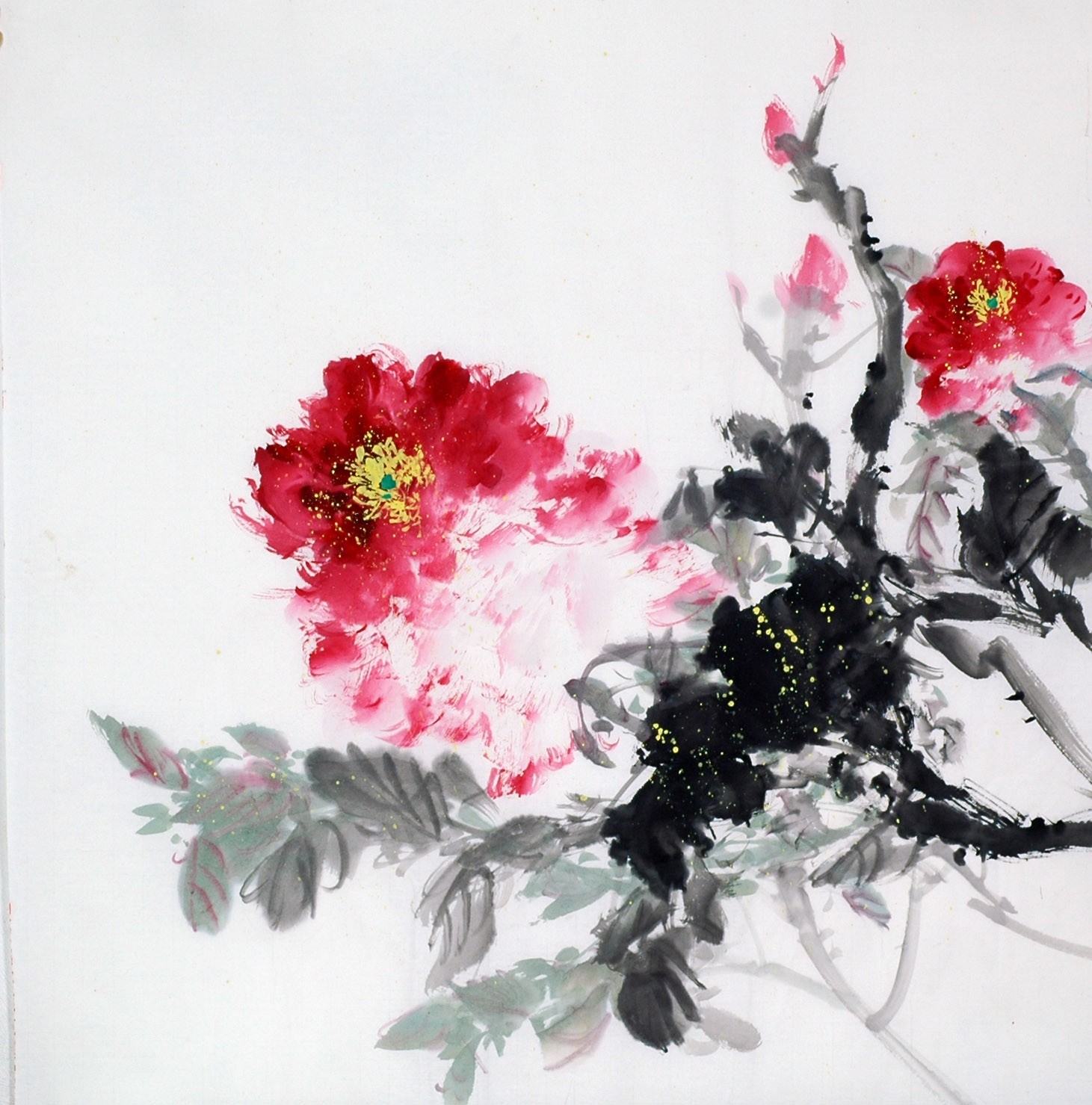 Chinese Peony Painting - CNAG009069