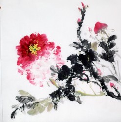 Chinese Peony Painting - CNAG009070