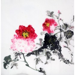 Chinese Peony Painting - CNAG009072