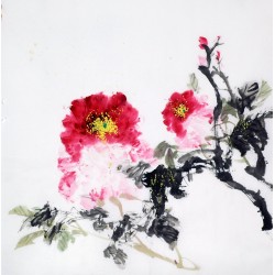 Chinese Peony Painting - CNAG009075