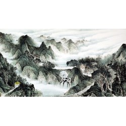 Chinese Landscape Painting - CNAG009076