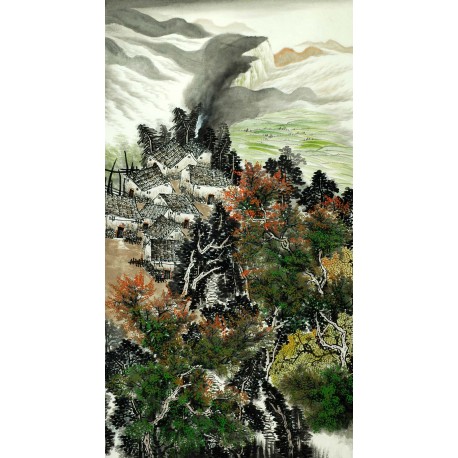 Chinese Landscape Painting - CNAG009079