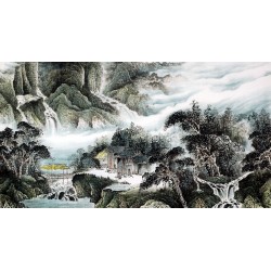 Chinese Landscape Painting - CNAG009082