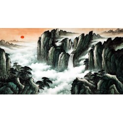 Chinese Landscape Painting - CNAG009083