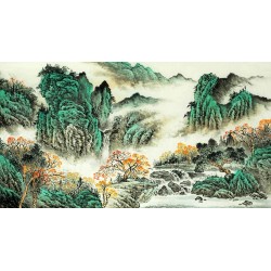 Chinese Landscape Painting - CNAG009084