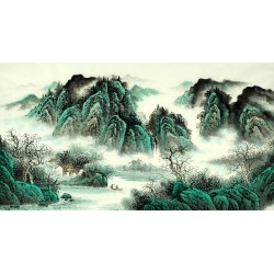Chinese Landscape Painting - CNAG009085