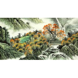 Chinese Landscape Painting - CNAG009086