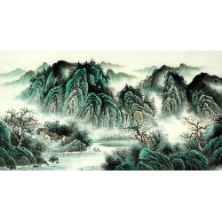 Chinese Landscape Painting - CNAG009087
