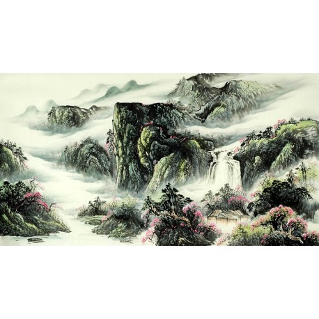 Chinese Landscape Painting - CNAG009088