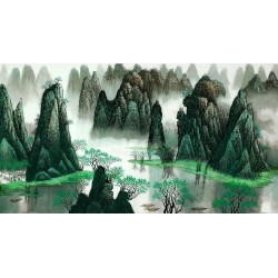 Chinese Landscape Painting - CNAG009090