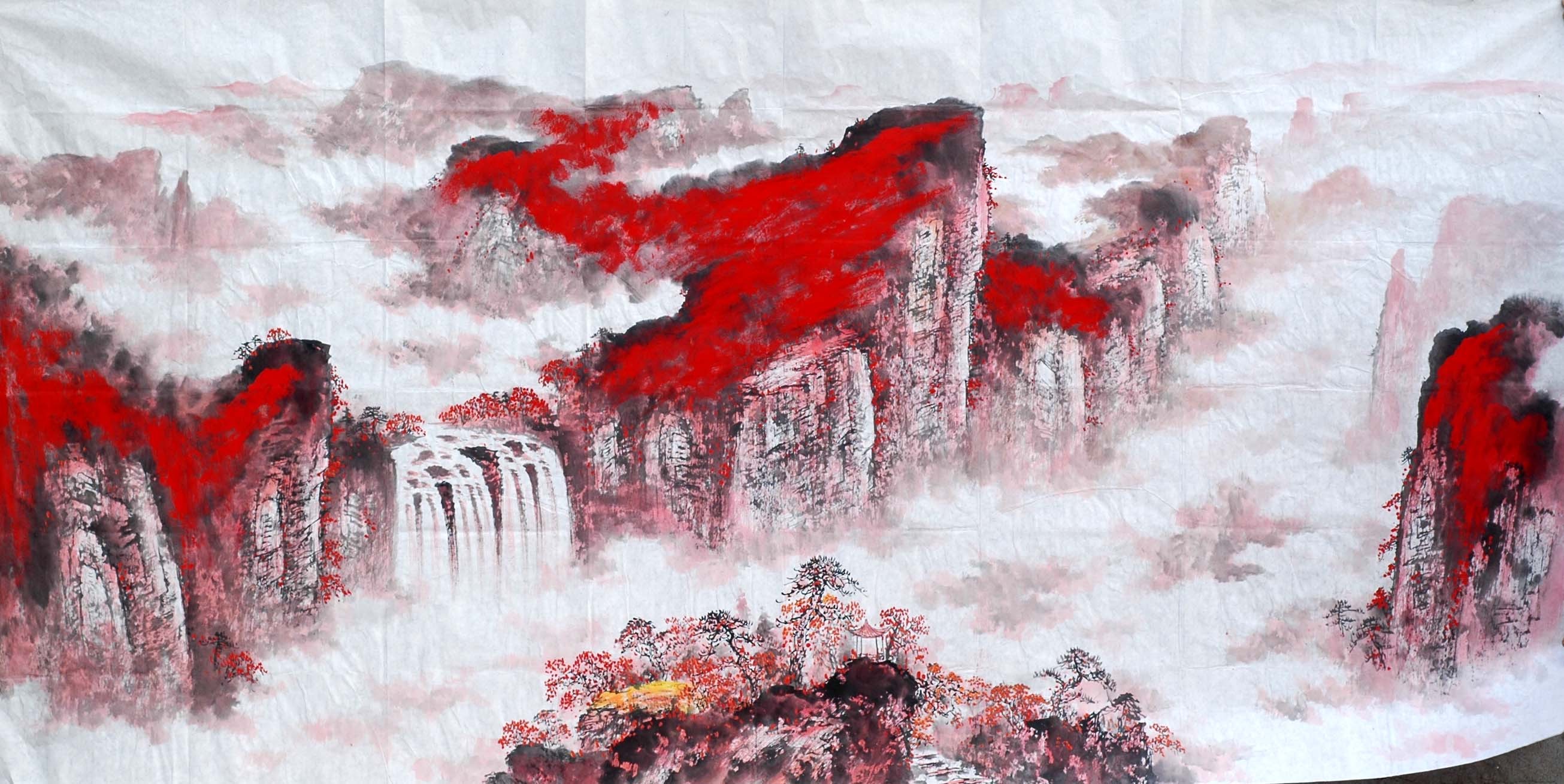 Chinese Landscape Painting - CNAG009091