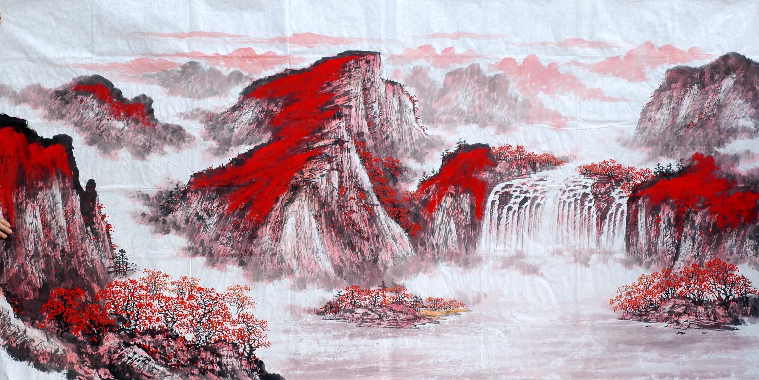Chinese Landscape Painting - CNAG009094