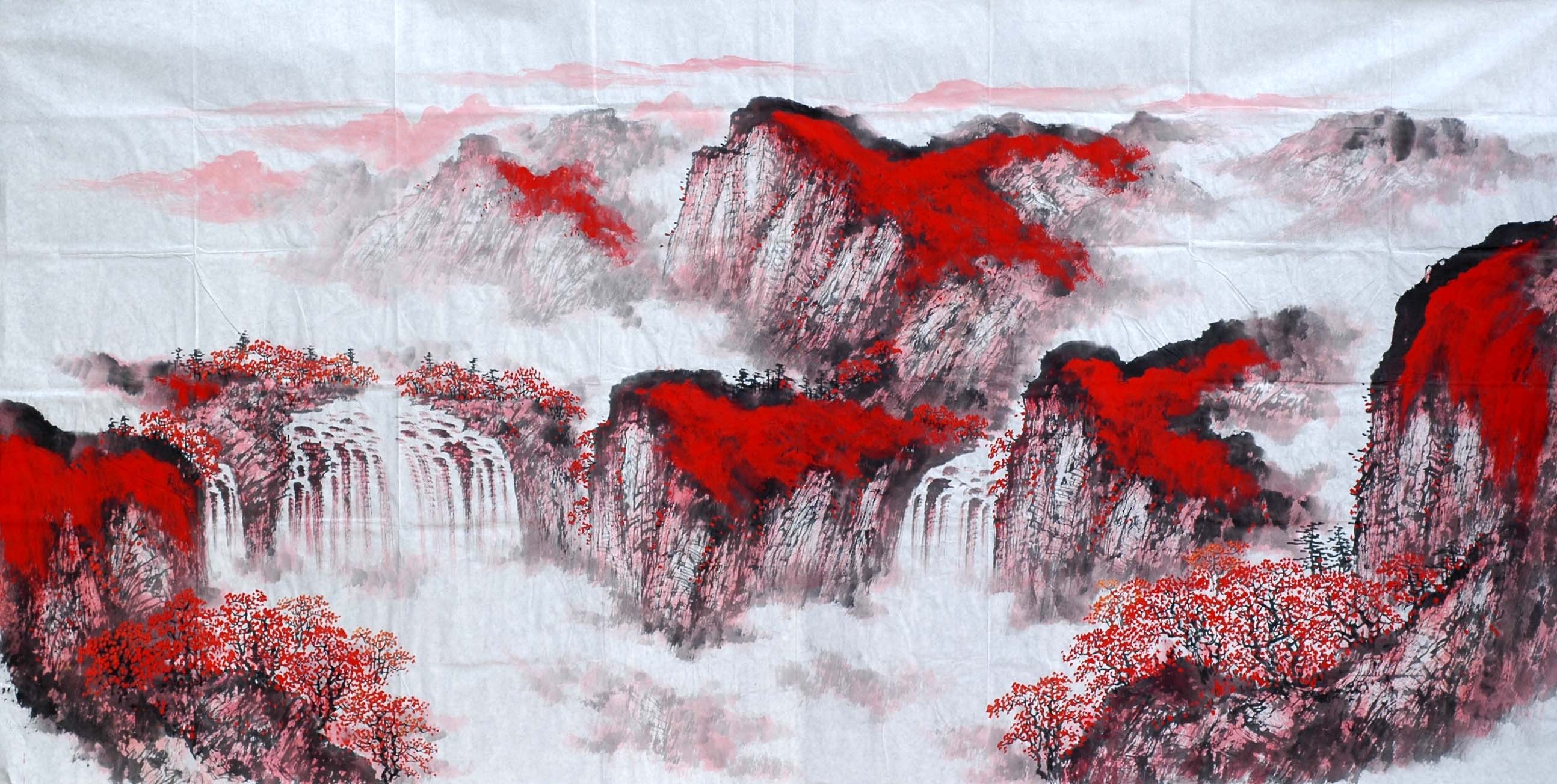 Chinese Landscape Painting - CNAG009095