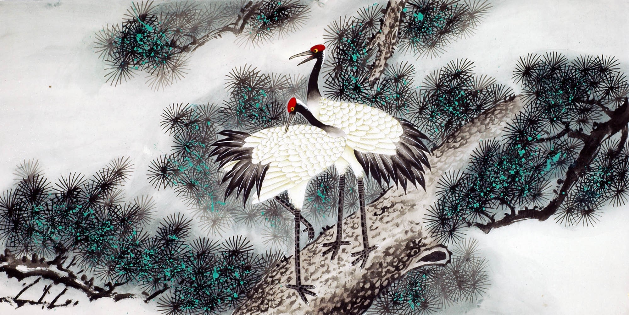 Chinese Plum Painting - CNAG009096